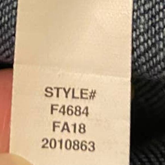 Madewell 10" High-Rise Skinny Haynes Dark Vintage Wash Denim Jeans, Size 25 - Picture 12 of 13